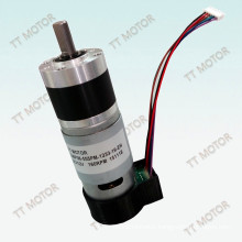 36mm dc planetary gear motor with encoder and dc motor 12v 1500rpm